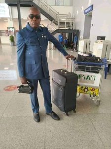 Friday Makama spotted at the airport trying to jet out of the country 