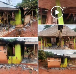 Mallam Alidu Nasiru ( Engr Nas) Shop burnt down, at Ajiolo Oduh - Dekina LGA Kogi East 