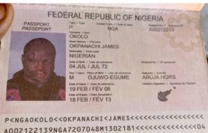 Mr Okpanachi James Okolo, Acid Victim