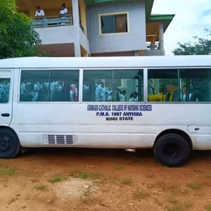 32 Seater Bus donated by his Excellency Mr Peter Obi