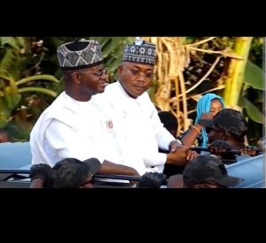 In what was described as a shame on some gullible people of Kogi Central and a slap on Nigeria's system, Governor Ahmed Usman Ododo caught on camera along embattled Former Governor of Kogi State, Yahaya Adosa Bello cheering the heavily mobilized crowd at Okene 